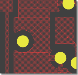 BAE Version 5.4: Farbmustereinstellungen im Layout - Visualisierung von Füllflächenumrandungen